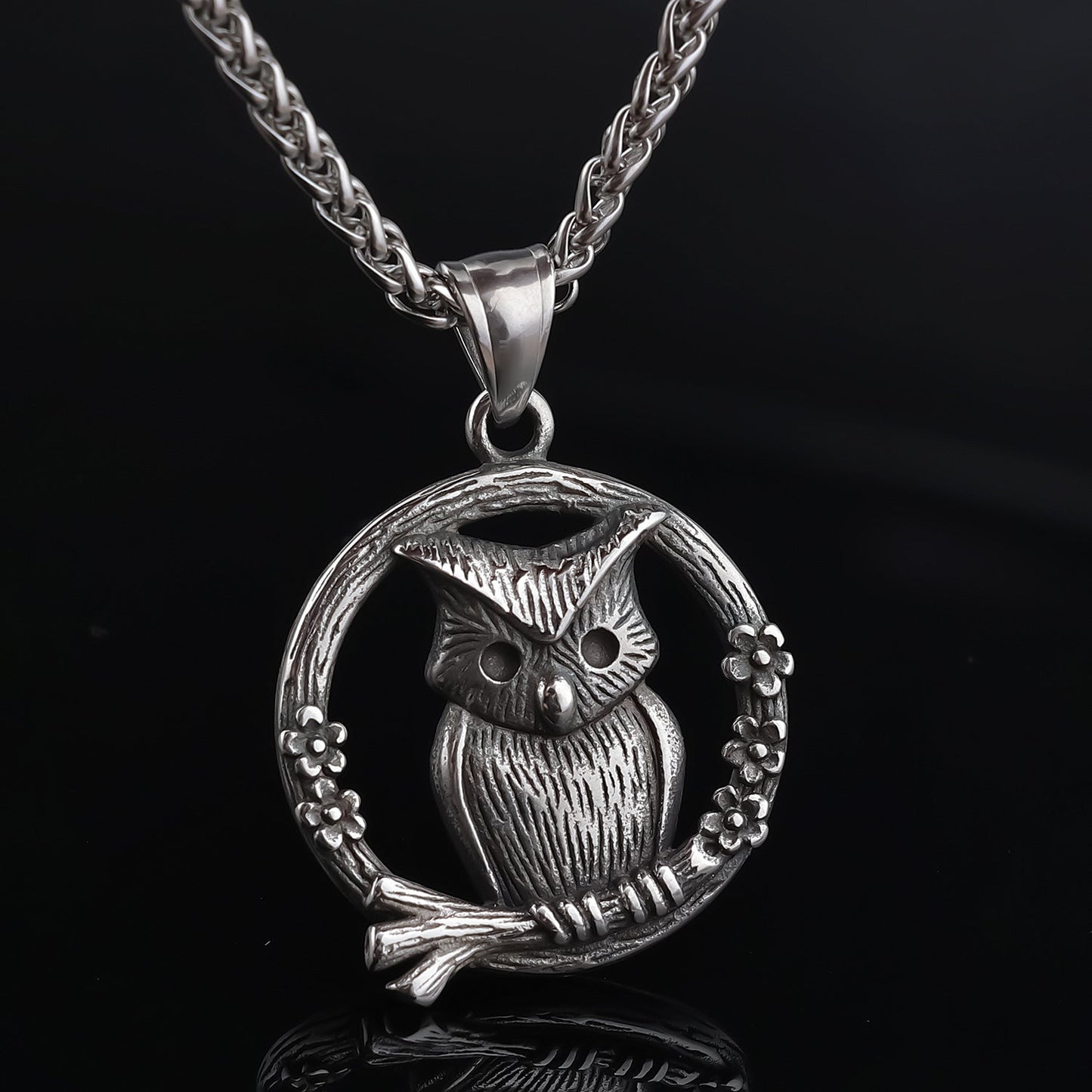 Vintage Trend Owl Necklace