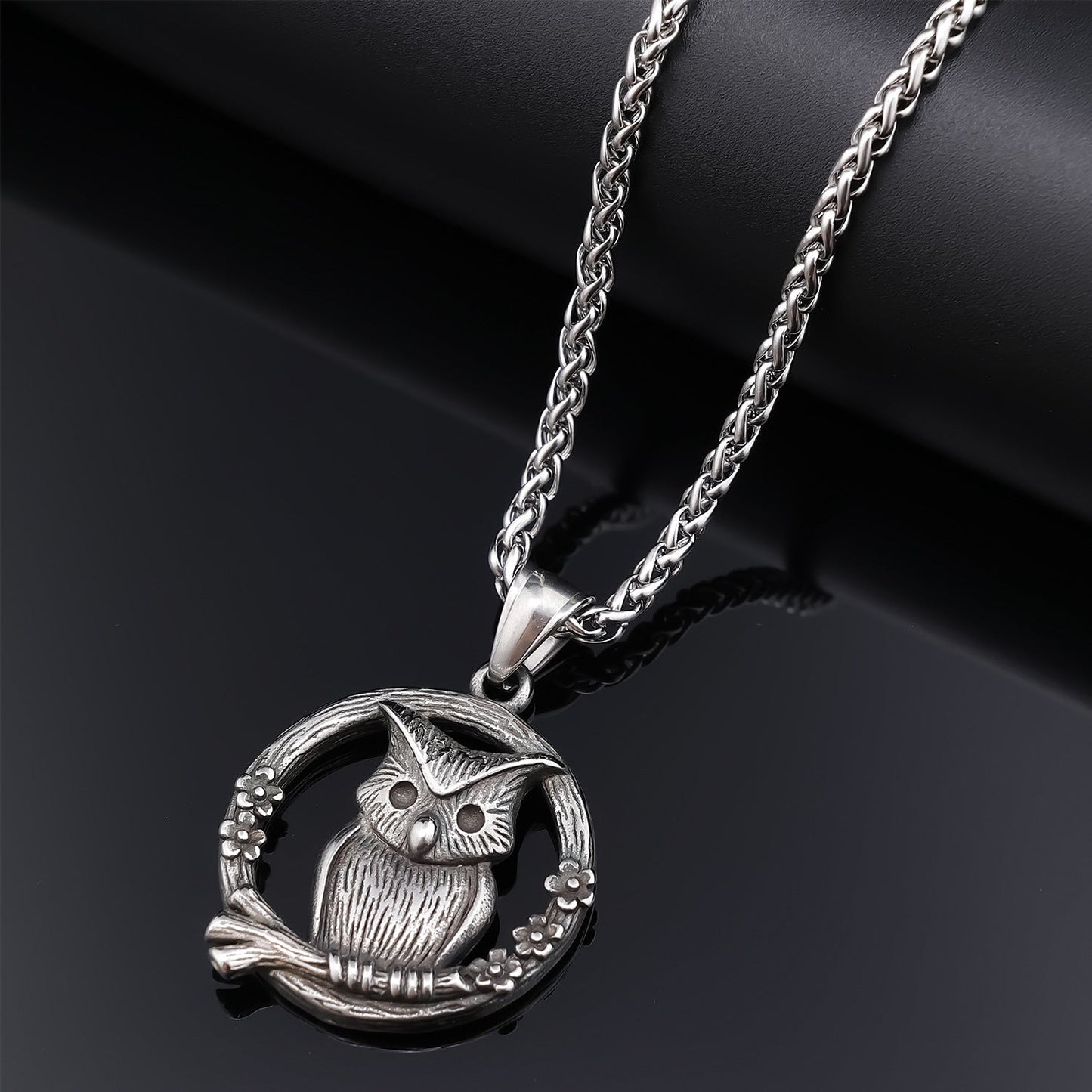 Vintage Trend Owl Necklace