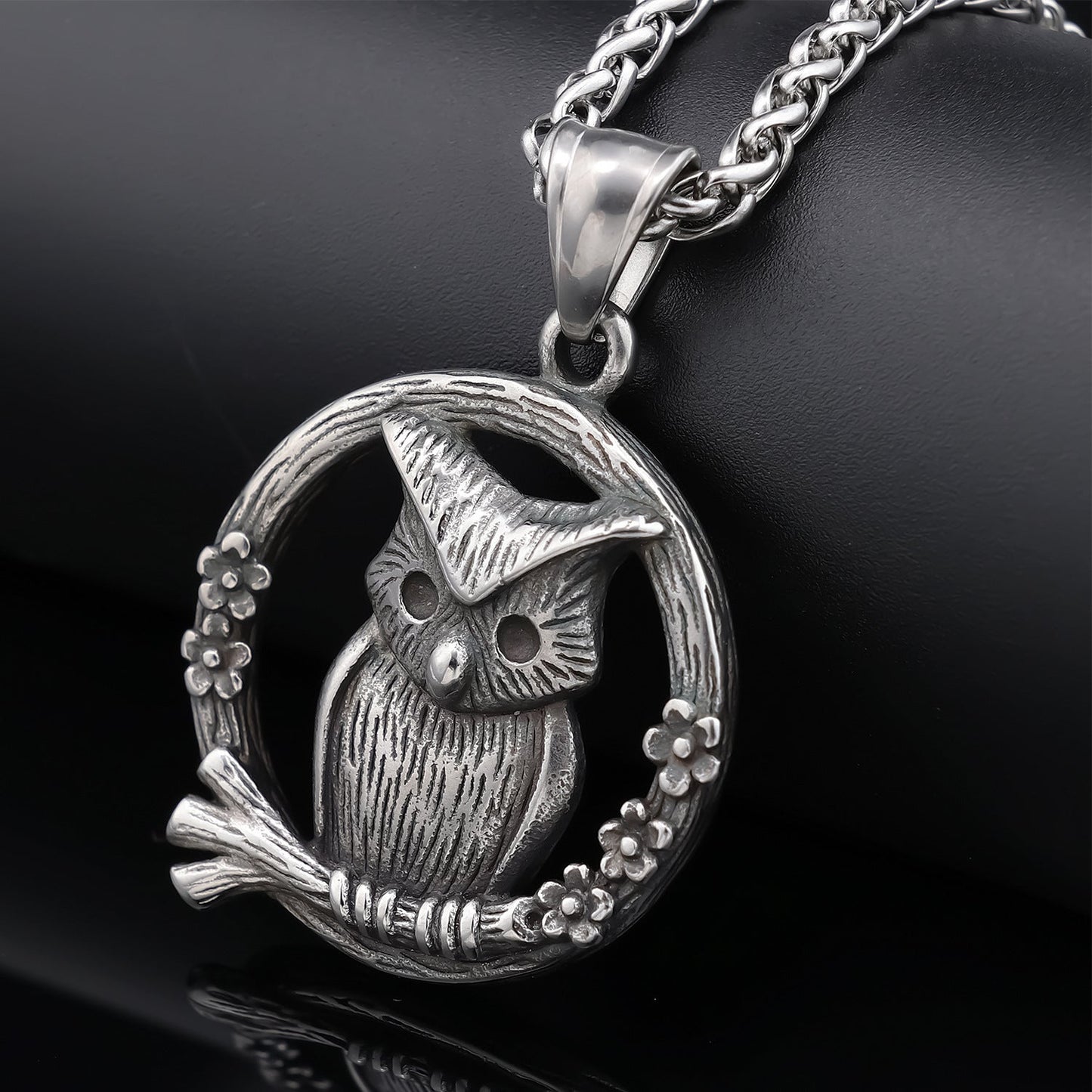 Vintage Trend Owl Necklace